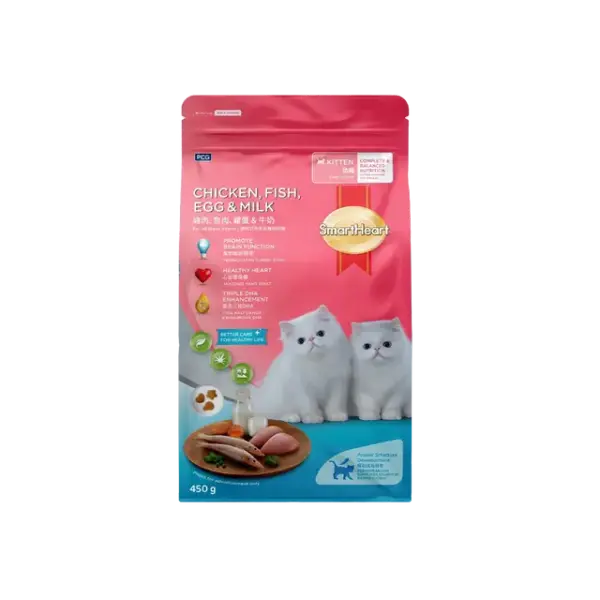 Smart Heart Adult Cat Food Chicken & Tuna 3Kg (Free 300gm)